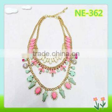 Wholesale fancy cheap necklace for decoration