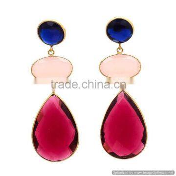 925 Garnet Earring Garnet Silver Jewelry 925 Gemstone Jewelry