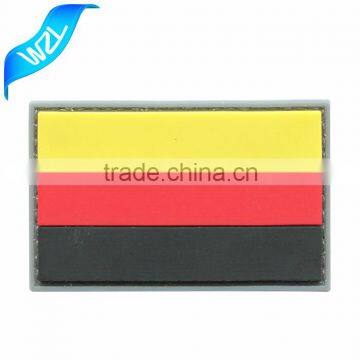 Country Flag Rubber Patch PVC patches with tight backing