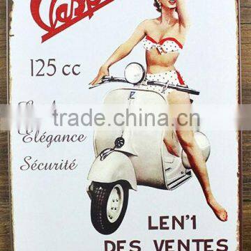 Wall Art Decoration Vintage Metal Signs