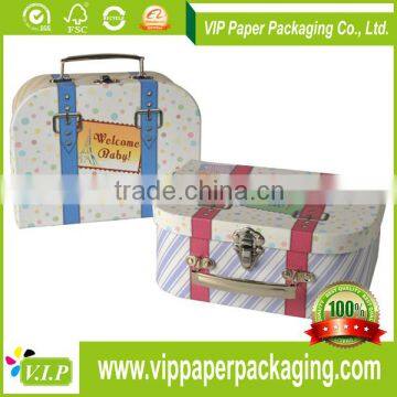 Custom Mini Paper Color Box, Suitcases Gift Box, Cardboard Suitcase Box Wholesale                        
                                                Quality Choice