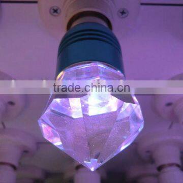 beautiful RGB crystal led light for decorating