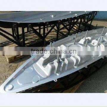 Rotational kayak mold