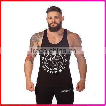 Wholesale Custom Cotton Stringer Workout Sport Gym Sublimation Tank Top