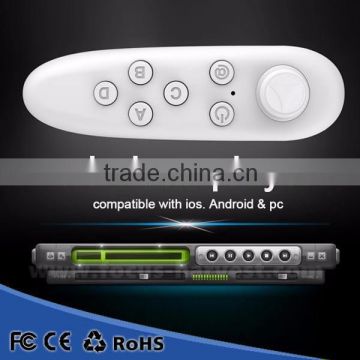 2016 factory direct price bluetooth wireless shutter remote with 9 button for gaming