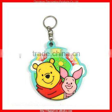 Creative 3d Japanese style soft PVC luggage tag with key chain (MYD-KC1636)