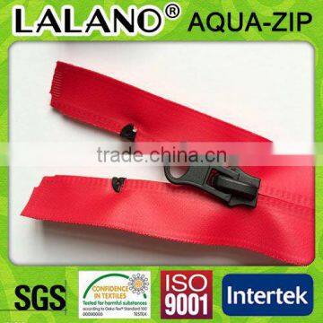 Double-sliders Waterproof Zipper in Red