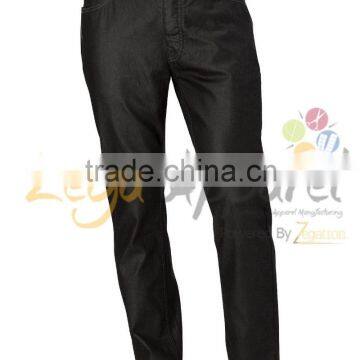 Zegaapparel Pure black 2016 hot sale high quality jeans men