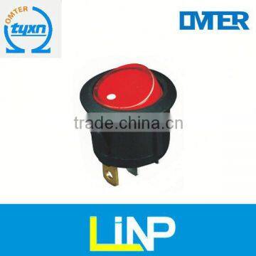 4 pin round rocker switch