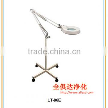 Hospital Use Floor-stand Antistatic Magnifying Lamp