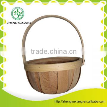 Wooden Basket for Carrying Things