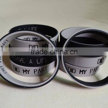 Power Negative Ion 2 Layers Silicone Wristband photo-4