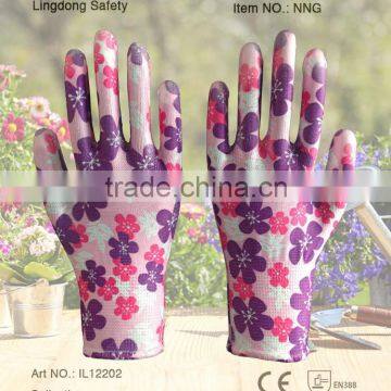 13 Gauge Cheap Seamless Nylon Gloves pu Esd Safe