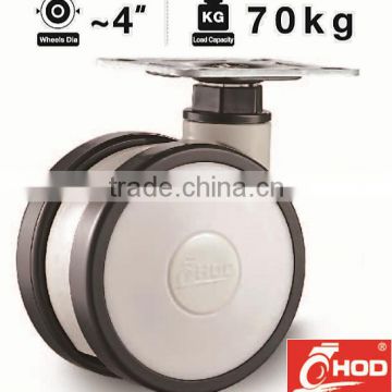 H9 Series Medical Caster Swivel 100mm PU wheel