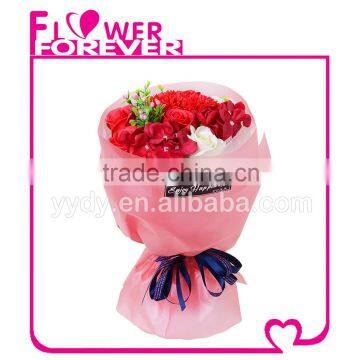 2016 New Mother Day Gift Soap Flower Bouquet