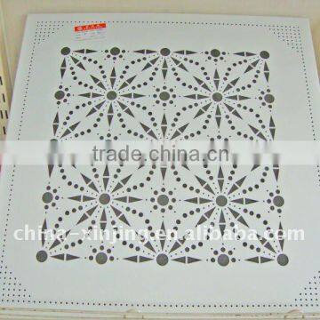 Perforated aluminum ceiling tile 600*600