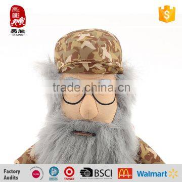 Hot Sale Lovely Uncle With Full Beard Plush Baby Toy Soft photo-4