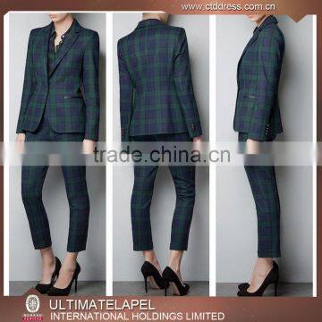 Custom new model business woman suit in China