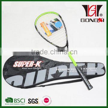 HIGH quality carbon and aluminium squash racket/squash/squash racquet