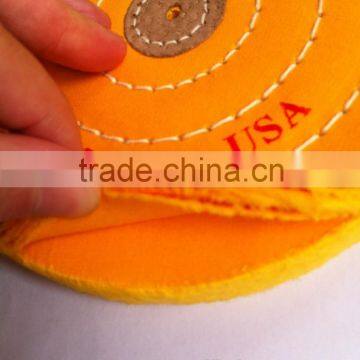 All kinds high quality soft Fastness polishing rag wheel buff jewelry surface finishing