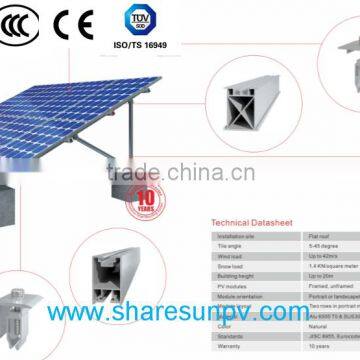 Solar Panel Mounts for Flat Roof Mounting A