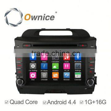 2 din Android Quad core car headunit placement for Kia Sportage R with GPS iPod RDS Wifi 3G DAB SUPPORT TMPS