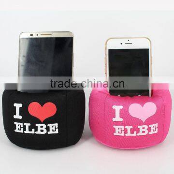 New Style Bean Bag Shape Mobile Phone Holder, funny bean bag phone holder