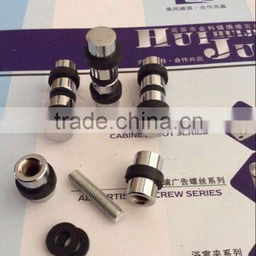 HJ-187 Made in China Stainless Steel Glass Clamp Support/Wholesale Quality Glass Clamp Support photo-4