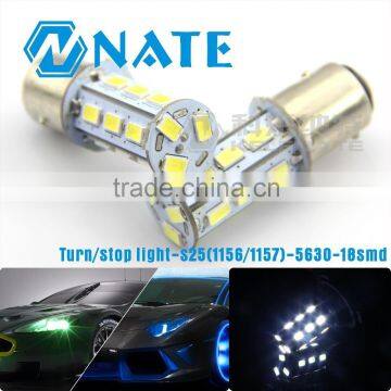 Led Light Bulbs Wholesale High Power Turn/Stop Light S25 1156/1157 5630 18smd Car LED Lighting