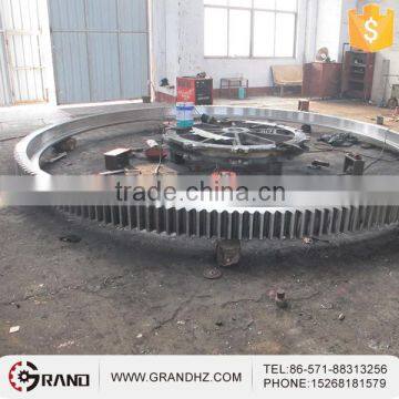 Large steel Girth Spur gear for Coal Mill