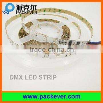 12V Addressable RGB Color Flexible DMX512 LED Strip