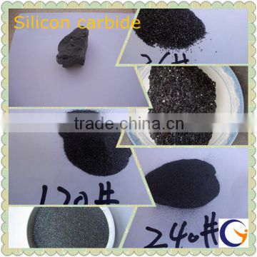 Hot sell factory price black/green silicon carbide powder/SIC for abrasives & refractory