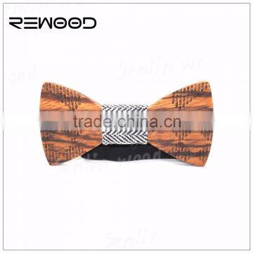 Eco-friendly ,Eco-Friendly,natural Feature and Bamboo Material Bow Tie