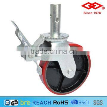 China wholesale high quality scaffold caster wheel with brake
