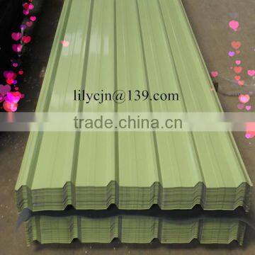 27.color corrugated steel roofing sheet