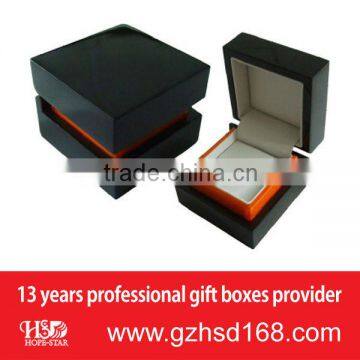 Big Factory Specialized Jewelry Workshop Custom Foam Velver Insert Logo Printed Cardboard Paper Jewelry Box photo-5