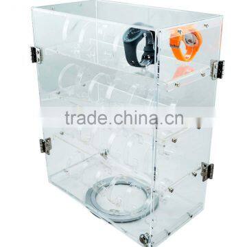 Wholesale Clear Acrylic High End Large Custom Acrylic Counter Watch Display photo-5