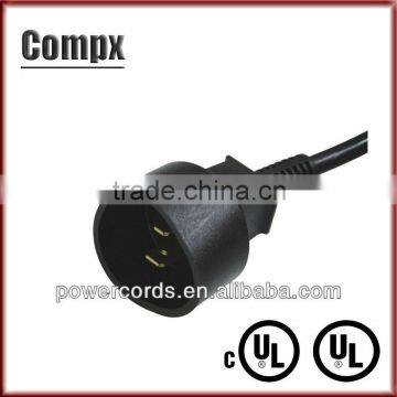 UL Waterproof Power Cord American power cord