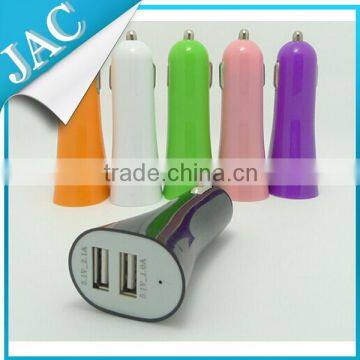 Dual 2 Port USB 2.1A Car Charger For iPhone 5S,USB Car Charger