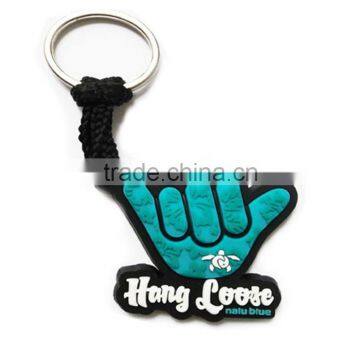 Promotional Souvenir Gift OEM Custom 3d Soft PVC Keychain Key Chain / Soft Rubber Keychains / Silicone Keyring