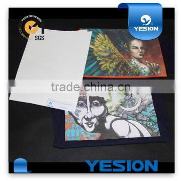 Yesion 2015 Hot Sales ! Best Quality T-shirt Dark Color Heat Paper Transfer Rolls Textile Printing