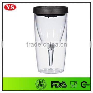 wholesales plastic 10 oz wine cup