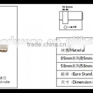 High Quality Brass Half cylinder RH-45H