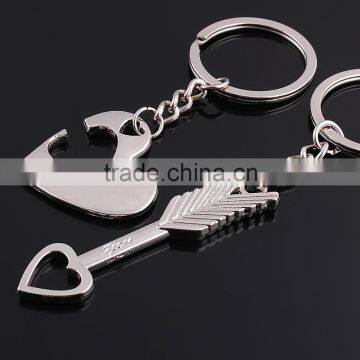 Lover Shop Couple Key Chain I LOVE YOU Heart metal Keychain