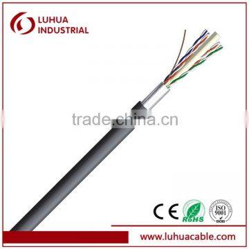 hot selling professional manufacturer PVC insulated low loss FTP CAT6 cable for network with CE RoHS ISO9001