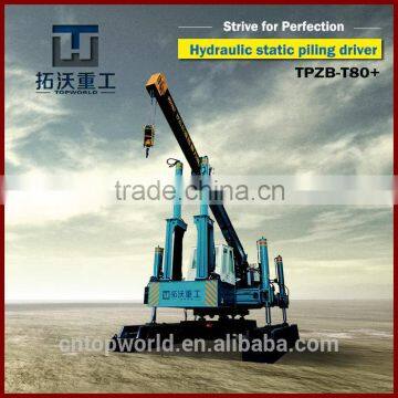 Brand New Hydraulic Static Pile Driver TPZB80+