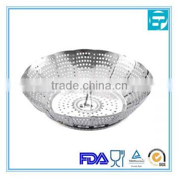 High quality 22/24/28cm stainless steel steamer