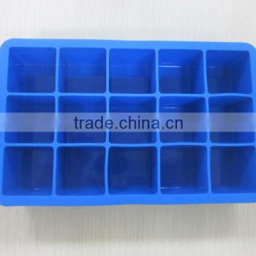 2015 high quality FDA SGS LFGB approved food degree silicone custom promotional ice trays