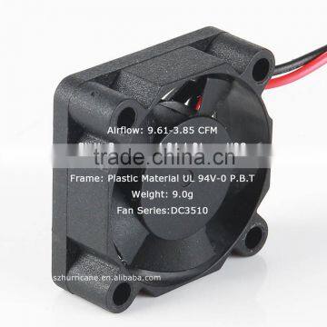 35mm 3510 dc solar fan motor