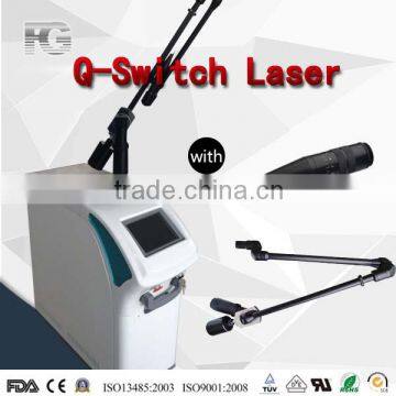 1-10Hz Flat-top Active Q Switch Nd Yag Laser for Tattoo Removal Pigment Removal photo-5